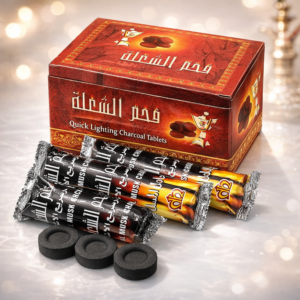 Magic Charcoal Roll Box for Bakhoor / Sheesha / Hookah