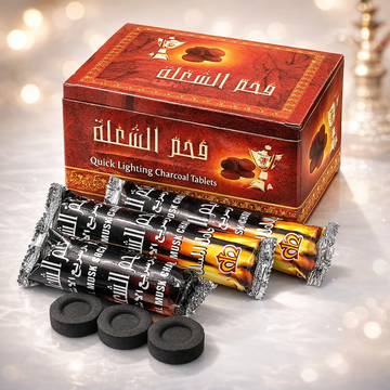 Magic Charcoal Roll Box for Bakhoor / Sheesha / High Quality, 10 Pack's