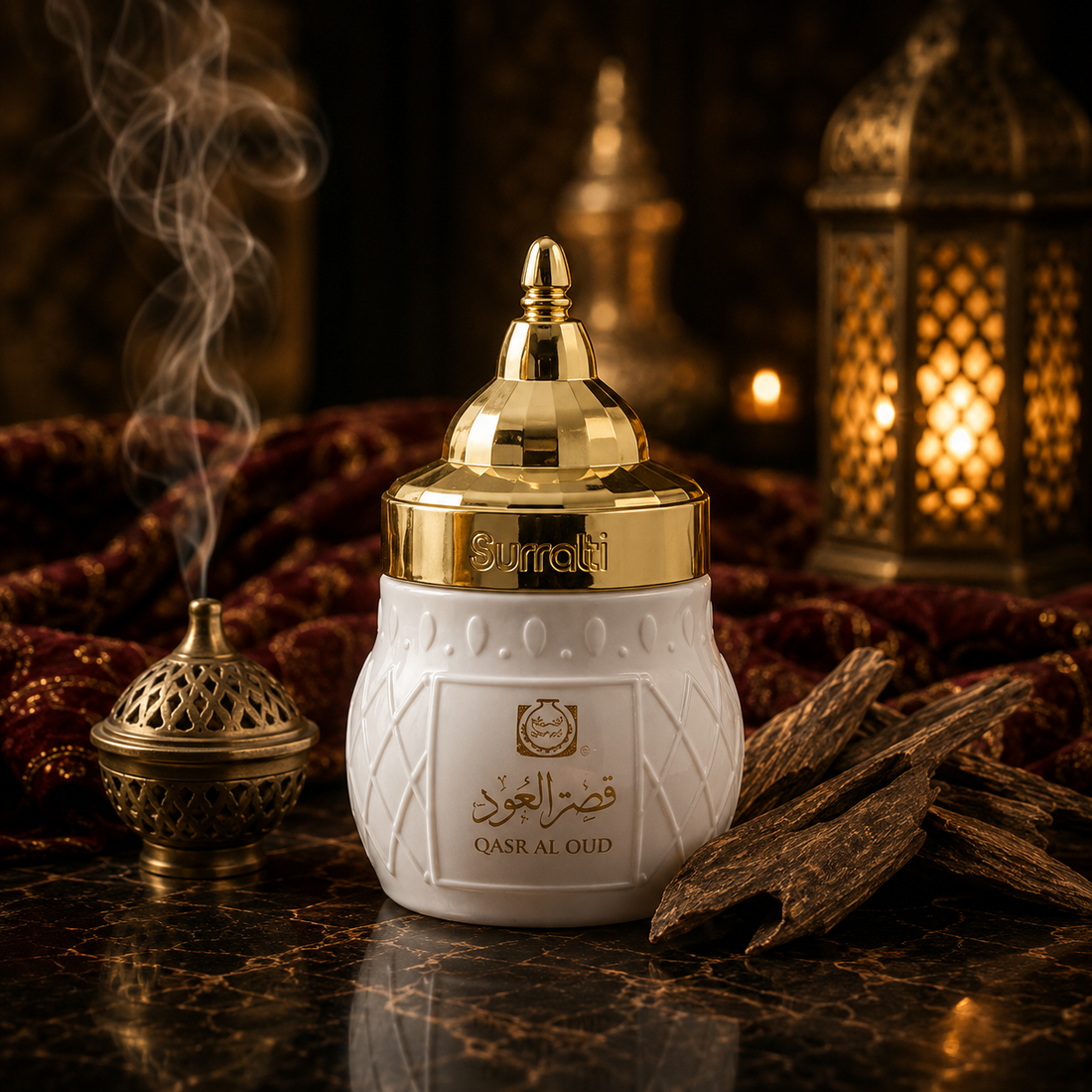 Surrati - Bakhoor Qasar Al Oud - 70 grams