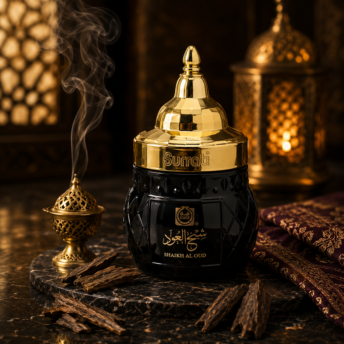 Surrati - Bakhoor Shaikh Al Oud -  70 grams