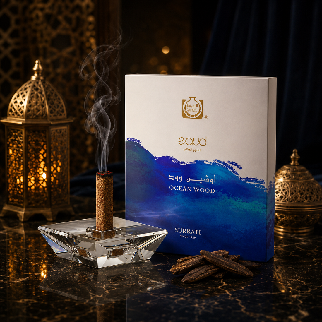 Surrati - E-Oud Sticks Ocean Wood - 75 Grams