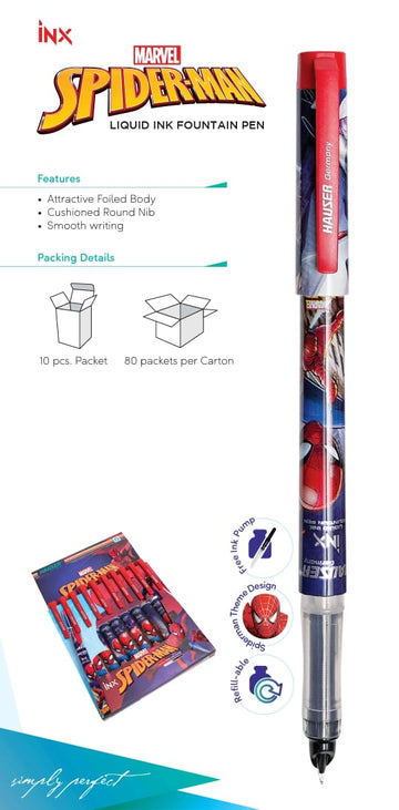 Spiderman INX Pen - Hauser Germany