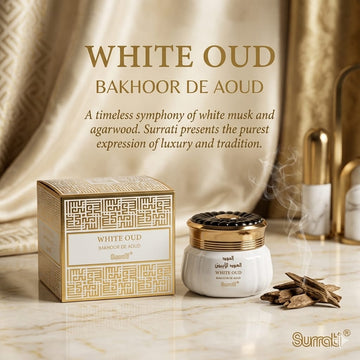 Surrati - Bakhoor White Oud - 70 Grams