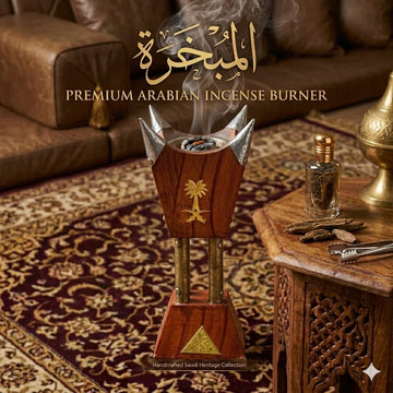 Traditional Wooden Non Electric Bakhoor Burner